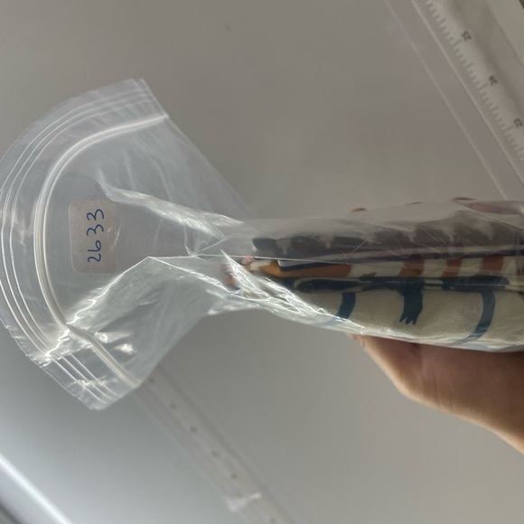 Anthropologie Maeve Multi Patterned Sheer Notch Neck Blouse - Picture 7 of 7